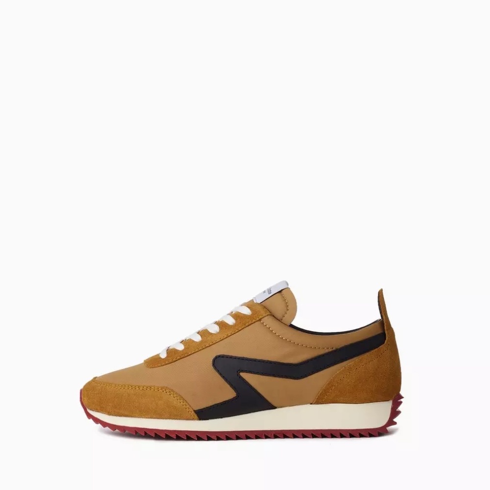 Rag & Bone Retro Runner Sneakers, Mustard, 37.5 / 7.5